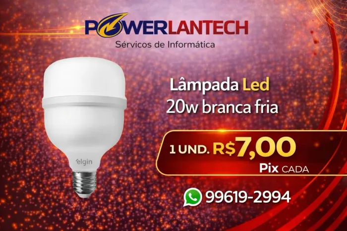 Lâmpada led 20w Elgin