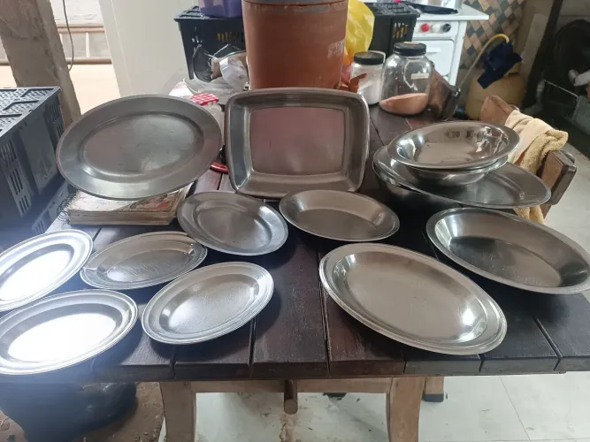Utensílios de inox