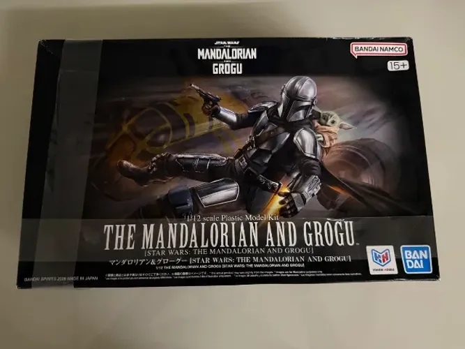 Bandai Namco Star Wars: The Mandalorian and Grogu - Escala 1/12 (Lacrado)