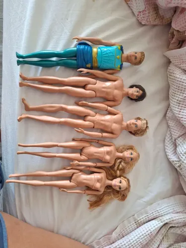 Lote sucata barbie