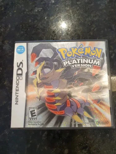 Pokémon Platinum Version DS ? Original USA ? Caixa + Manual
