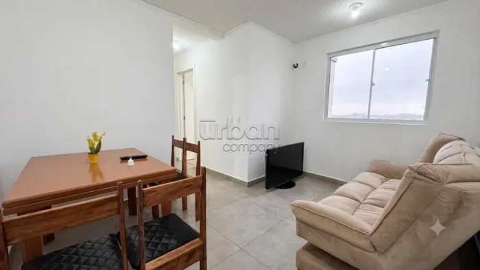 Apartamento novo e semi-mobiliado no Centro de Canoas - 2 dormitórios e 45 m².