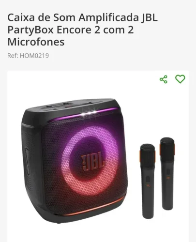 Encore 2 JBL nova, bombox 4 nova
