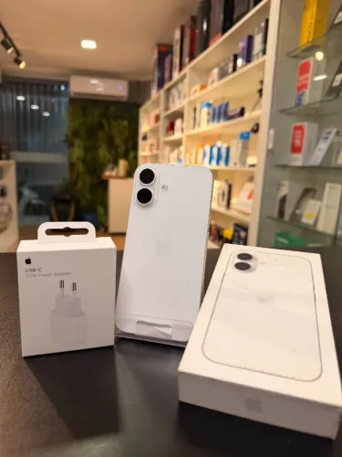 IPHONE 16 BRANCO 128GB GARANTIA APPLE