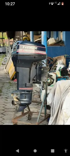 evinrude 40 hp  surfski