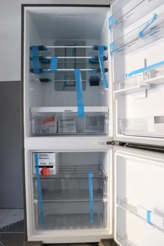 Geladeira Brastemp Inverse 447 Litros Cor: Inox BRE57F