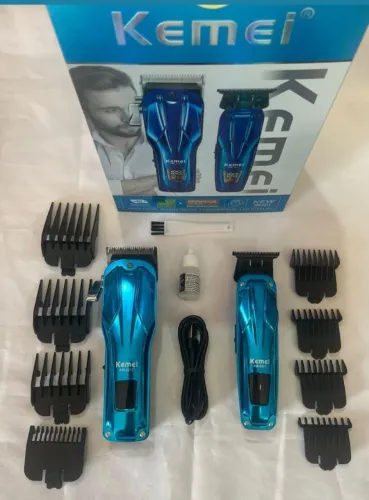 Máquina de cortar cabelo + máquina de acabamento 