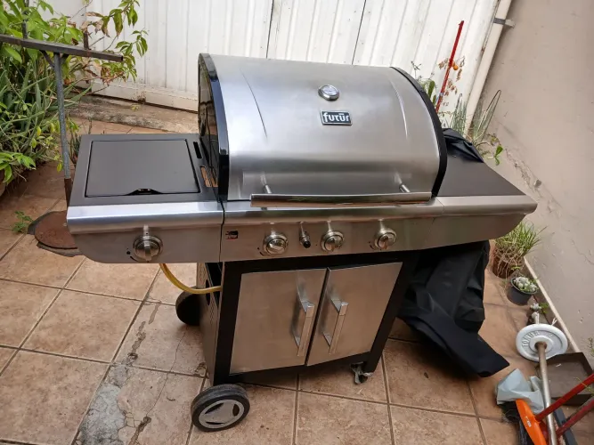 Churrasqueira de inox 3 em um