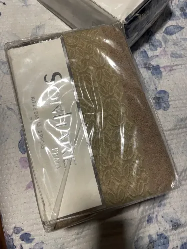 Kit toalha bordada 