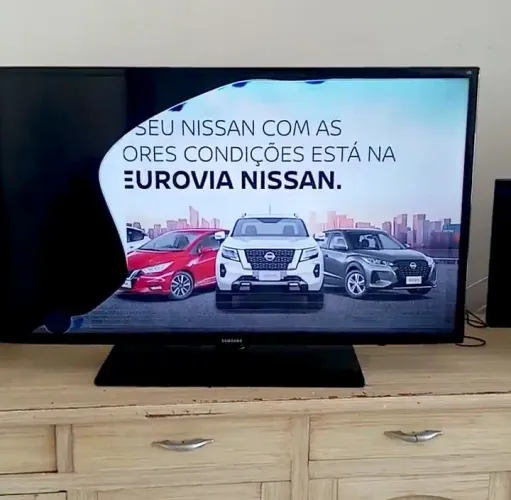 Televisão com defeito