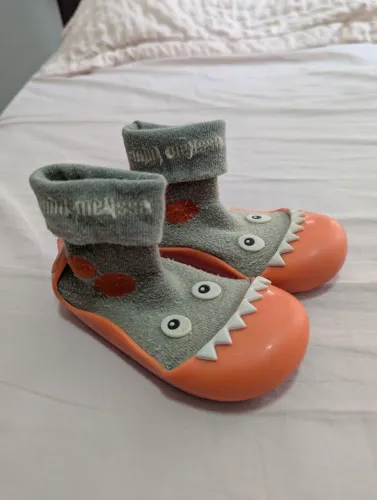 Meia com solado mini melissa