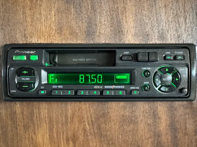 Toca fita rádio e com Bluetooth seminovo pioneer keh-1850 na promoção só 999,00