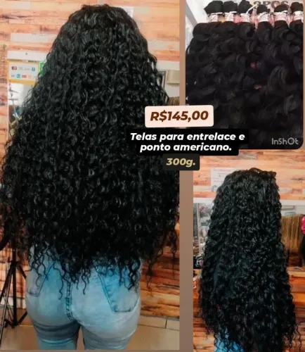Cabelo para entrelace