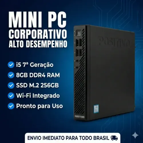 Mini PC Pos i5 7 Geração - Mem 8GB - M2 256Gb - Hdmi