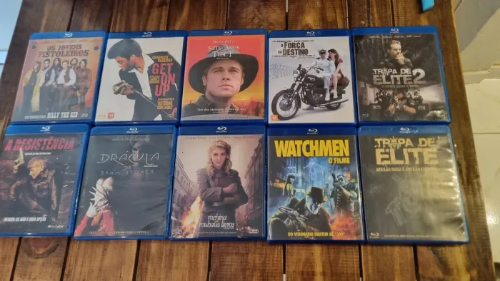 Lote de blu-ray 