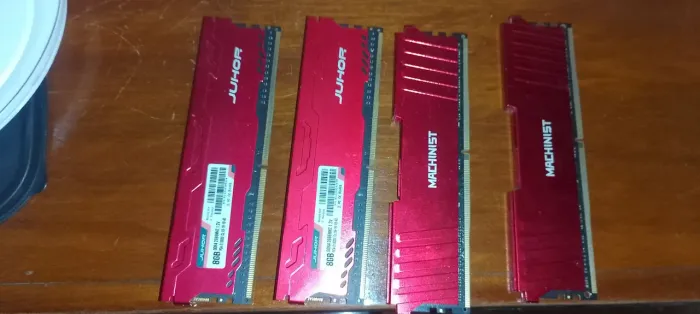 Vendo 4 Memória Ram DDR4 e Ryzen 5 2600