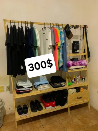 Arara closet com gavetas