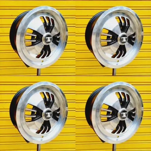 Roda Guidon Titânio Fusca 14x5,5 4x130 Fsc Jg
