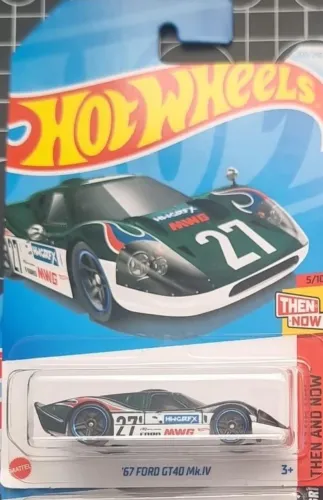 Hot Wheels 67 Ford GT40 Mk.IV
