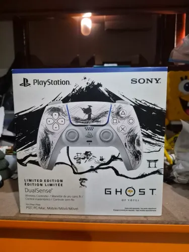 Controle Ghost of Yotei preto ps5 lacrado
