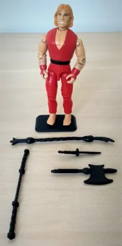 Boneco Street Fighter filme anos 90 - Ken Masters
