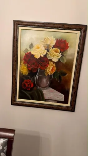 Quadro floral informações *