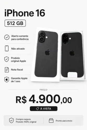 iPhone 16 512GB Open Box