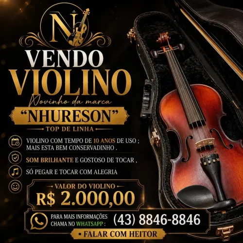 Vendo Violino Nhureson