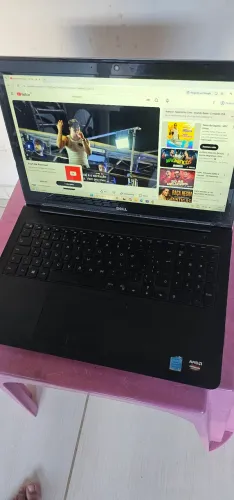 Notebook dell gamer toque na tela