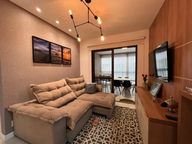 Apartamento mobiliado e decorado na Praia de Palmas - conforto, exclusividade e localizaçã