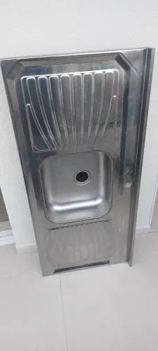 Tampo inox para pia de cozinha