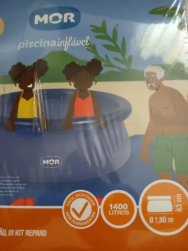 Piscina Mor Inflável 1400L NOVAS FAÇO ENTREGAS