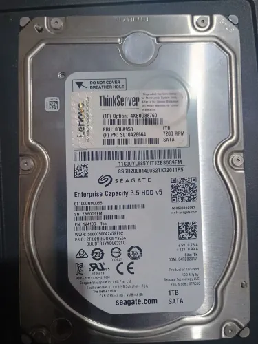 HD Seagate Enterprise 1TB SATA 7200RPM - ST1000NM0055 - Saudável