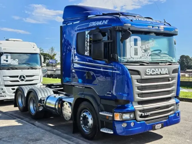 Scania R440 6x2 Streamline Ano 2018 Automático Com Retarder - REPASSE