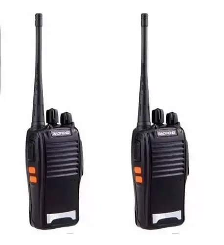 Kit 2 Radio Comunicadores Walktalk Baofeng Bf-777s + Fone