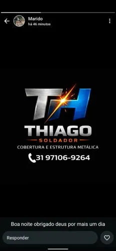 Serviços de telhados, estruturas metálicas e soldas