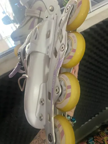 Por 200,00!!!! Patins Oxer ABEC 7 Alumínio 82mm Ajustável