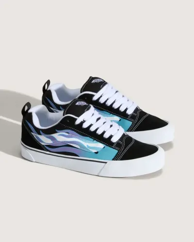 Tênis Knu Skool Flame Black Blue | Vans