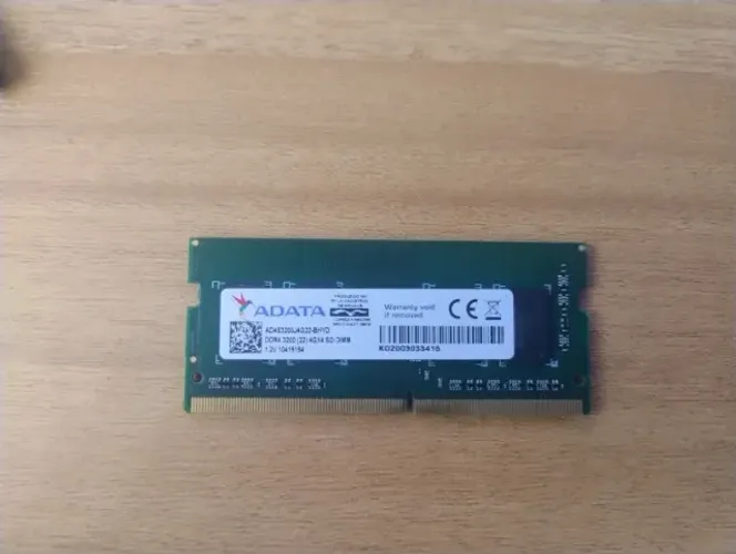 Memória RAM Notebook ADATA 4GB DDR4 3200MHz SODIMM