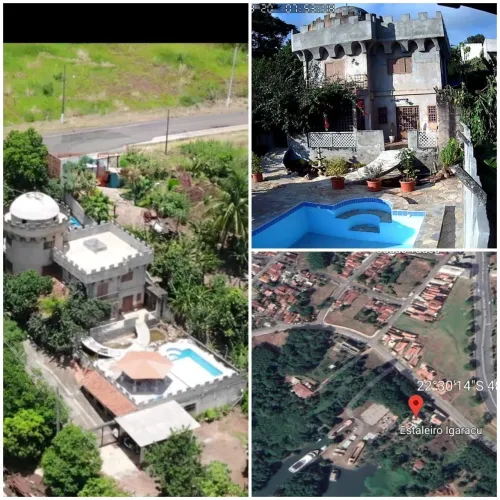 Casa beira do Rio Igarassu do Tietê 