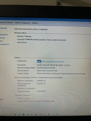Notebook CCE