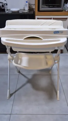 Banheira com trocador
