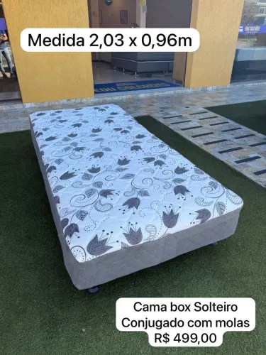 Conjunto box SOLTEIRO SEMINOVO TOP - ENTREGAMOS