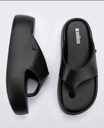 Melissa Free Platform Thong Preta - Tamanho 38 (Nova!)