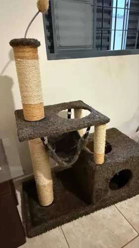 Torre casinha para gato