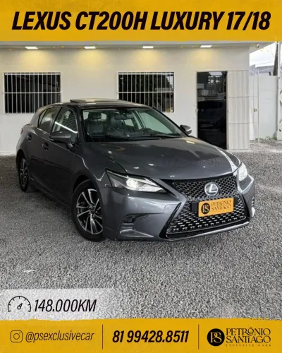 Lexus CT200H 1.8 16V Hibrid Aut. 2018