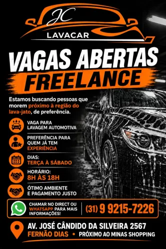Vaga Freelancer Lava Jato