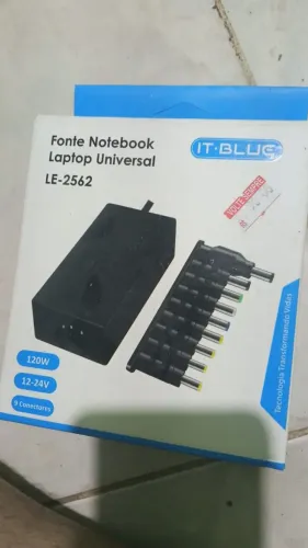 Fonte Universal para Notebook IT-BLUE 120W - Nova