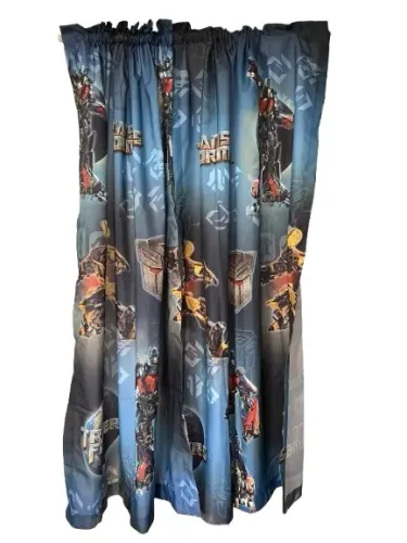 Cortinas do Transformers 2 pcs com 2 Braçadeiras 
