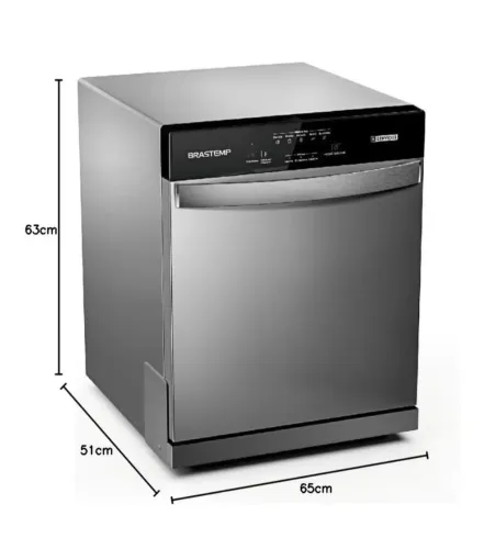 Máquina de Lavar louças Brastemp 8 serviços. 1 ano de uso. Venda por motivo de mudança. 